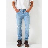 Jack & Jones Glenn Slim Fit Jeans - Mid Wash