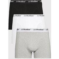 Jack & Jones Soho 3-Pack Logo Waistband Trunks - Multi