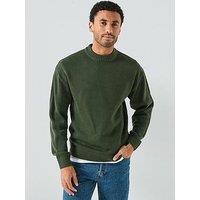 Jack & Jones Urban Heavy Gauge Knitted Jumper - Green