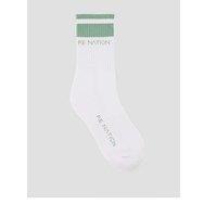 P.E Nation Womens Training Homage Socks - White