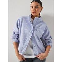 P.E Nation Womens Training Takeover Sherpa Jacket - Blue