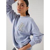 P.E Nation Womens Training Summit Long Sleeve Sweatshirt - Blue