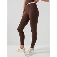 P.E Nation Womens Training Vita Full Length Leggings - Brown