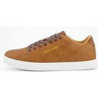 Jack & Jones Bosley Pu Lace Sneakers - Light Brown