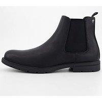 Jack & Jones Fenchurch Pu Chelsea Boots - Black
