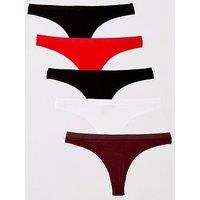 Calvin Klein Thong Brief 5 Pack - Multi