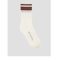 P.E Nation Womens Training Homage Socks - White