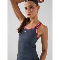P.E Nation Womens Training Nexus Rib Tank Top - Navy