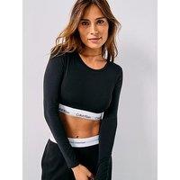 Calvin Klein Lightly Lined Bralette - Black
