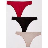 Calvin Klein 3 Pack Thong - Multi