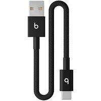 Beats Usb-C To Usb-C Woven Short Cable (20 Cm) - Bolt Black