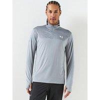 Under Armour Mens Training Tech Utility 1/4 Zip - Grey