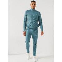 Under Armour Mens Training Rival Knit Tracksuit - Green