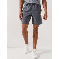 Under Armour Mens Training Tech Utility Shorts Grey