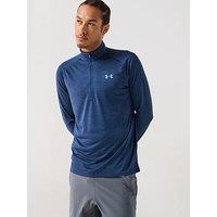 Under Armour Mens Training Tech 20 1/2 Zip Top - Navy