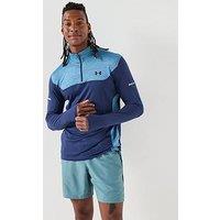 Under Armour Mens Training Tech Utility 1/4 Zip Top - Navy