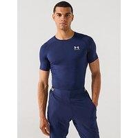 Under Armour Mens Training Heatgear Comp T-Shirt - Navy