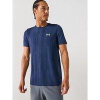 Under Armour Mens Training Vanish Seamless Novelty T-Shirt - Navy