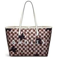 Radley Southwell Gardens - Check Large Open Top Tote