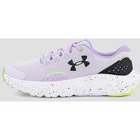 Under Armour Junior Girls Running Surge 4 Trainers - Purple