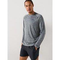 Under Armour Mens Training Tech 2.0 Long Sleeve Top - Grey