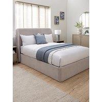 Very Home Dante Lift Up Storage Bed With Mattress Options (Buy & Save!) - Bed Frame With Microquilt Mattress