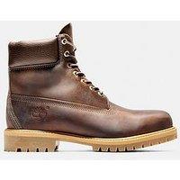 Timberland Premium 6Inch Waterproof Lace Up Boots - Brown