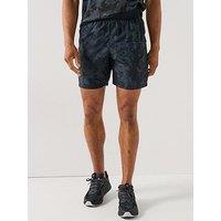 Under Armour Mens Running Launch 7Inch Printed Shorts - Black