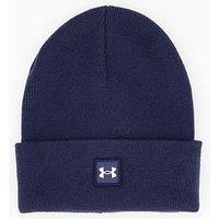 Under Armour Mens Training Halftime Cuff Beanie Hat - Navy