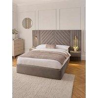 The Very Collection Torrance Bed With Mattress Options (Buy & Save!) - Bed Frame With Microquilt Mattress