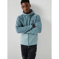 Under Armour Mens Training Unstoppable Fleece Full Zip Hoodie - Green