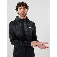 Under Armour Mens Training Fleece Pro Utility Full Zip Jacket - Black
