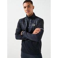 Under Armour Mens Training Fleece Pro Utility 1/4 Zip Top - Black