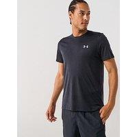 Under Armour Mens Running Launch Camo T-Shirt - Black