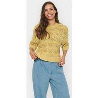 Saint Tropez Justine Pullover - Yellow