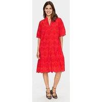 Saint Tropez Geleksa Dress - Red