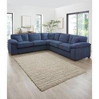 Very Home Parker Fabric Corner Sofa - Made To Order In The Uk