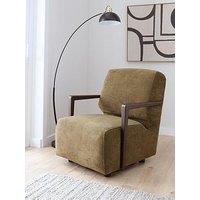 Very Home Lyla Fabric Swivel Chair - Made To Order In The Uk