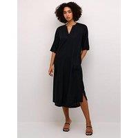 Kaffe Milia Ftan Dress - Black
