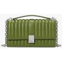 Kate Spade New York Deco Quilted Leather Mini Flap Chain Crossbody