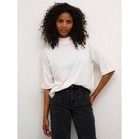Kaffe Lizza Turtleneck - White