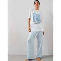 The Very Collection Disney Lady And The Tramp Ladies Short Sleeve Pyjama Set