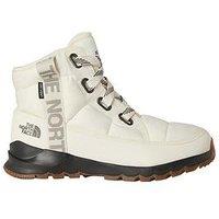 The North Face Women'S Thermoball Lace Up Luxe Waterproof Boots - White