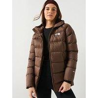 The North Face Womens Hyalite Down Parka Jacket - Brown