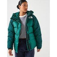 The North Face Womens Himalayan Down Parka Jacket- Green