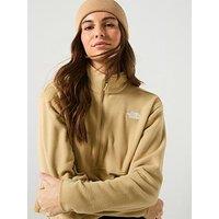 The North Face Women'S Glacier Fleece 1/2 Zip Jacket - Beige
