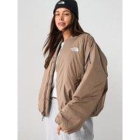 The North Face Women'S Schoqa Bomber Jacket -Brown