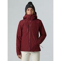 The North Face Womens Descendit Ski Jacket - Burgundy