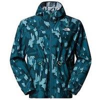 The North Face Women'S Mountain Athletics Hooded Wind Jacket - Blue