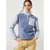 The North Face Womens Yumiori &Frac14; Zip Fleece- Grey